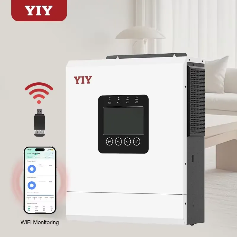 Off Grid Solar Inverter 48V 6000W - 5Kw 6Kw 6.2Kw Off-Grid MPPT Solar