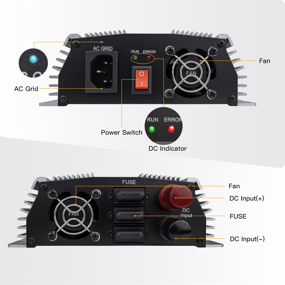 1000-1400W Grid Tie Micro Sola - Micro Inverter 1400W Solar Grid Tie recension och pris