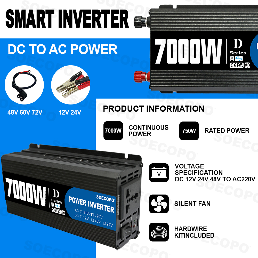 Car Inverter 6000W-10000W DC 1 - Off Grid Solar Inverter 48V 6000W recension och pris