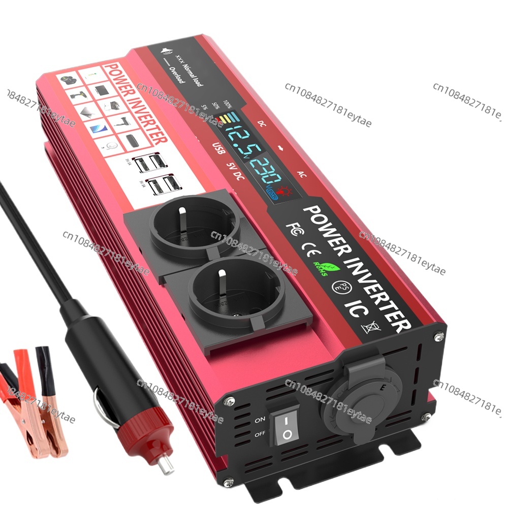 12V To 220V 4000W Peak Power I - Power Inverter 12V 220V 4000W Continuous recension och pris