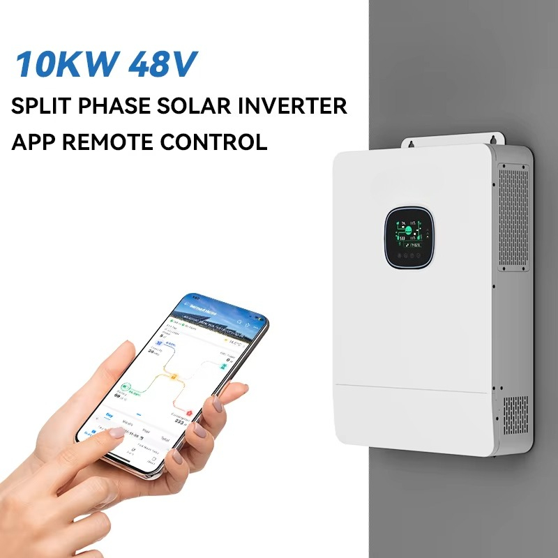 110V 220V Hybrid Off Grid Sola - Split Phase Inverter 10Kw 110V 220V recension och pris