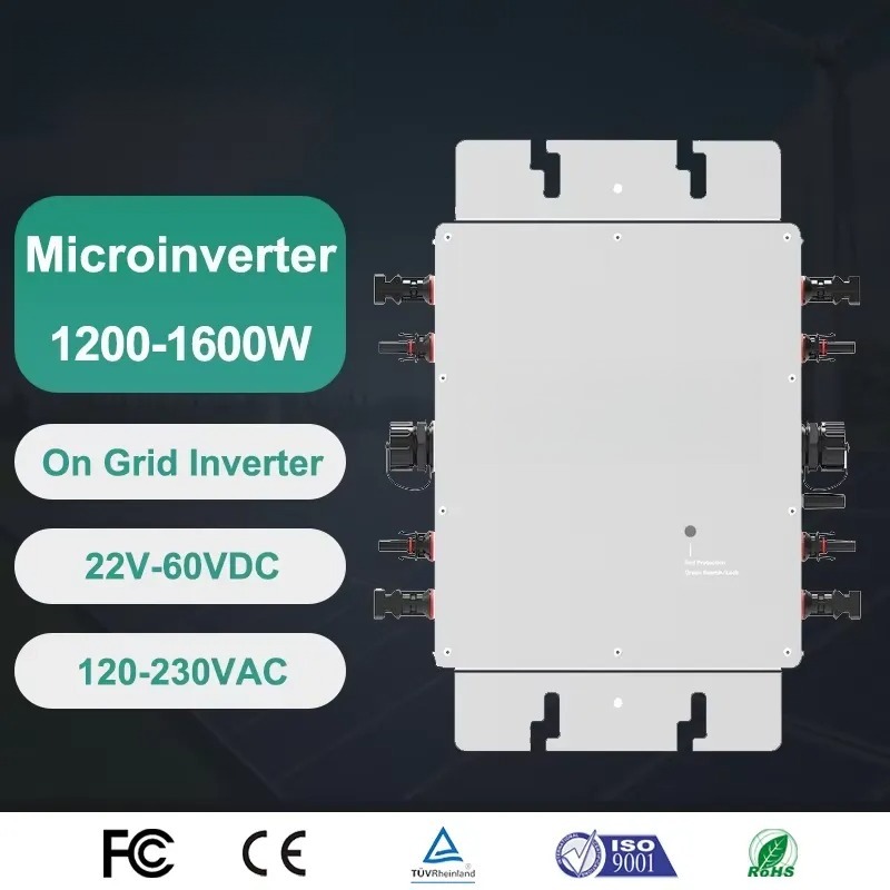 Smart App WiFi Monitoring Micr - Micro Inverter 1400W Solar Grid Tie recension och pris