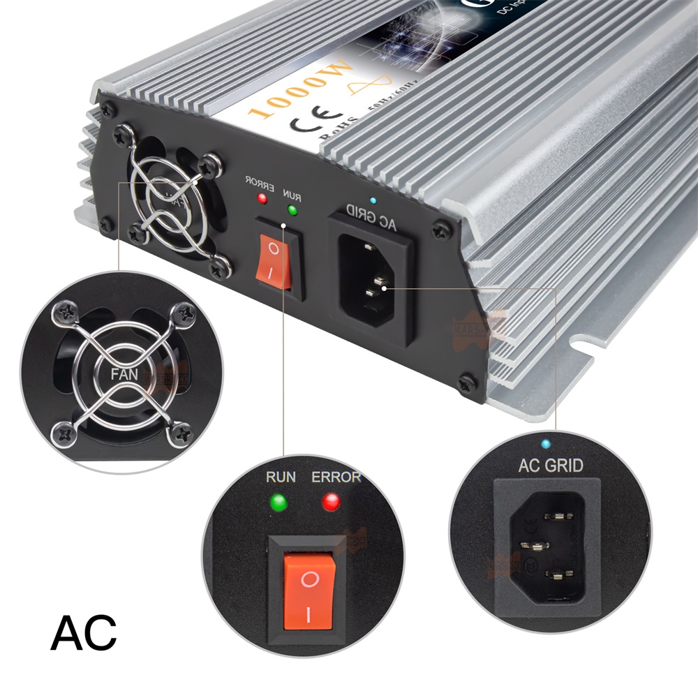1000W 1300W 1400W Grid Tie Mic - Micro Inverter 1400W Solar Grid Tie recension och pris