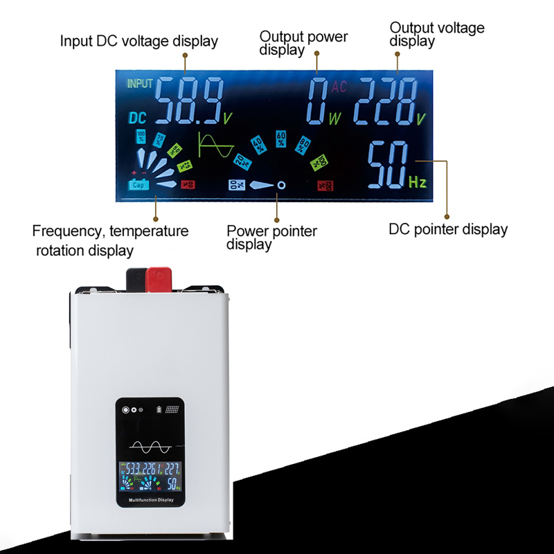 Inverter 12v 220v Pure Sine Wa - Pure Sine Wave Inverter 5000W 48V 220V recension och pris