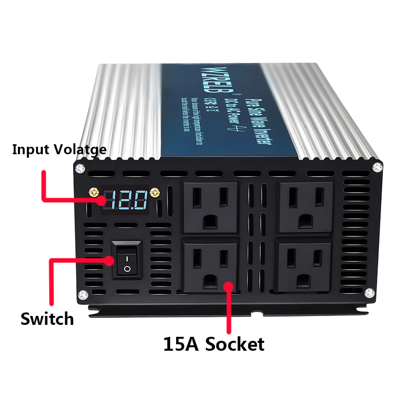 3000W Pure Sine Wave Inverter  - Inverter Pure Sine Wave 60Hz 120V 3000W recension och pris
