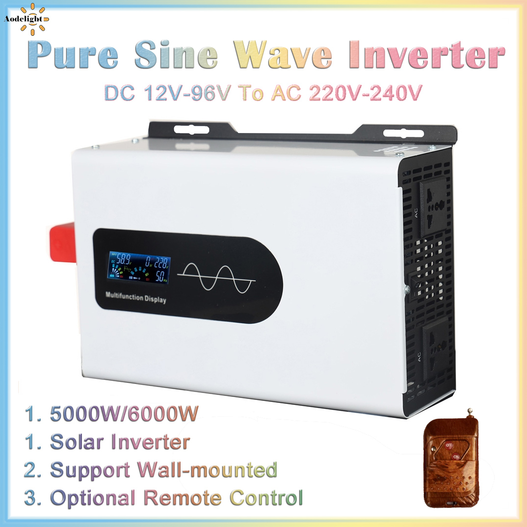 Pure Sine Wave Inverter 12v 22 - Pure Sine Wave Inverter 5000W 48V 220V recension och pris