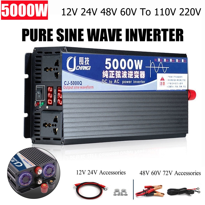 4000W/5000W/5500W/3000W Pure S - Inverter Pure Sine Wave 60Hz 120V 3000W recension och pris