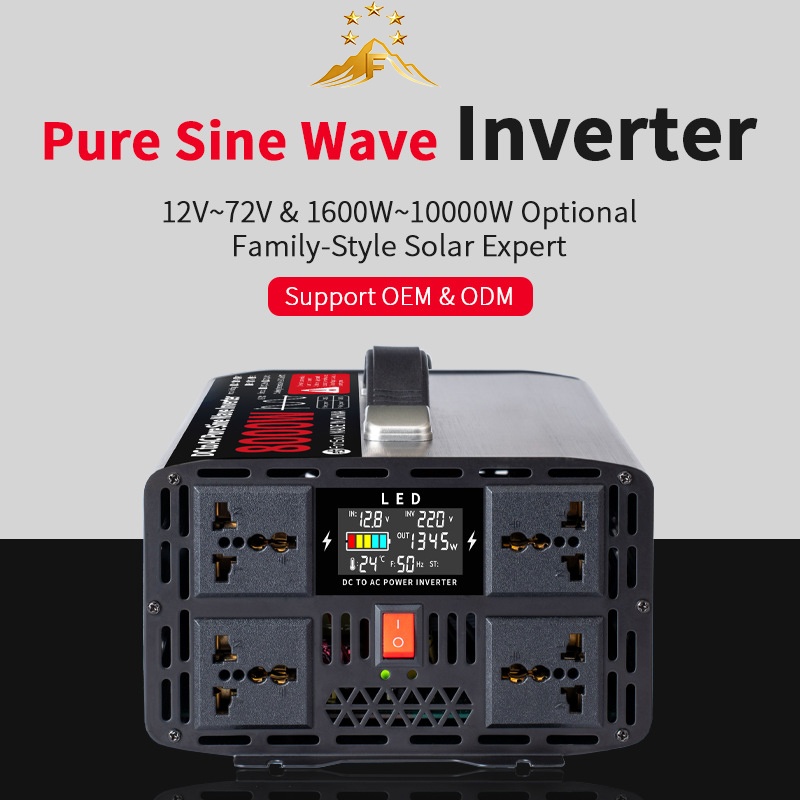 5KW 6KW 8KW Pure Sine Wave Off - Pure Sine Wave Inverter 5000W 48V 220V recension och pris