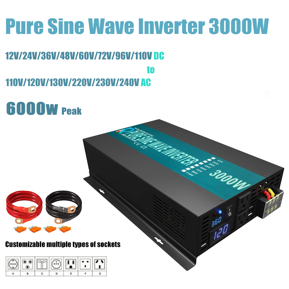 Reliable Pure Sine Wave Invert - Inverter Pure Sine Wave 60Hz 120V 3000W recension och pris