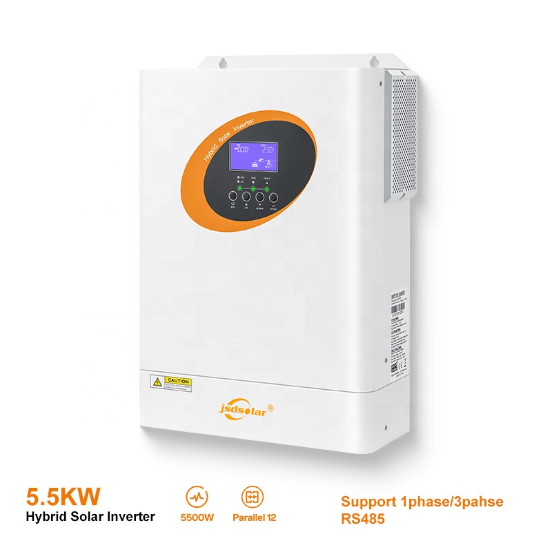 5.5Kw 5Kw Pure Sine Wave Mppt  - Hybrid Solar Inverter 5.5Kw Mppt 48V recension och pris