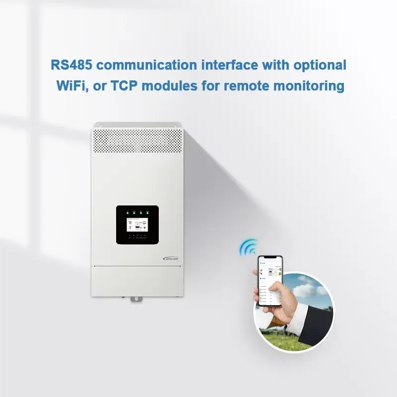 2026 Latest Off Grid Solar Hyb - Hybrid Solar Inverter 5.5Kw Mppt 48V recension och pris