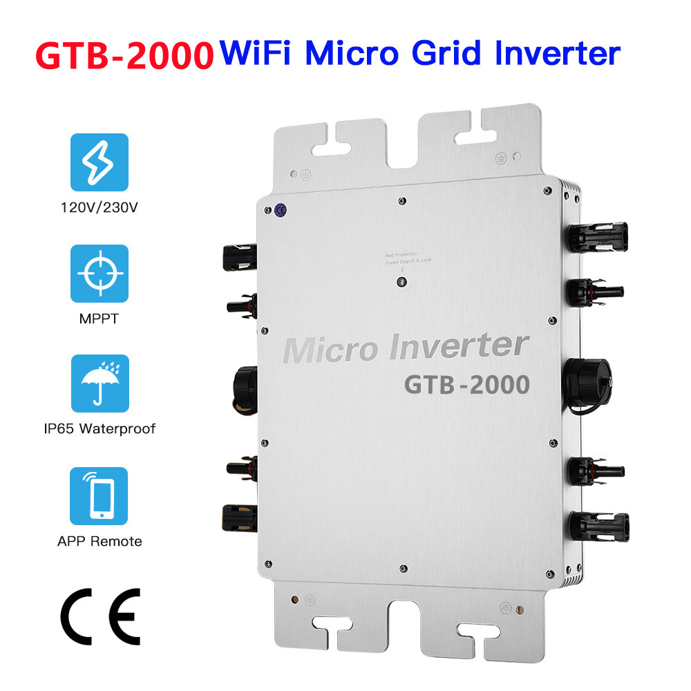 2000W 2400W 2800W Micro Invert - Grid Tie Inverter Limiter 2000W recension och pris