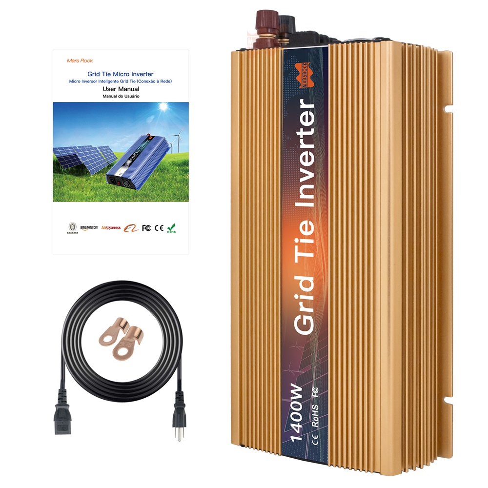 1400W 10.5 - 50VDC to AC90 - 1 - Micro Inverter 1400W Solar Grid Tie recension och pris