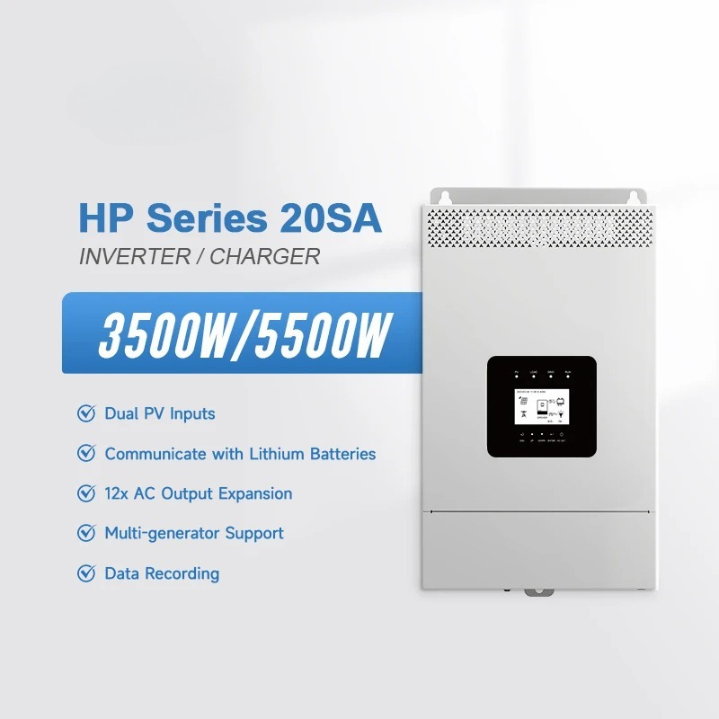 Inversor Sinusoidal Puro MPPT  - Hybrid Solar Inverter 5.5Kw Mppt 48V recension och pris