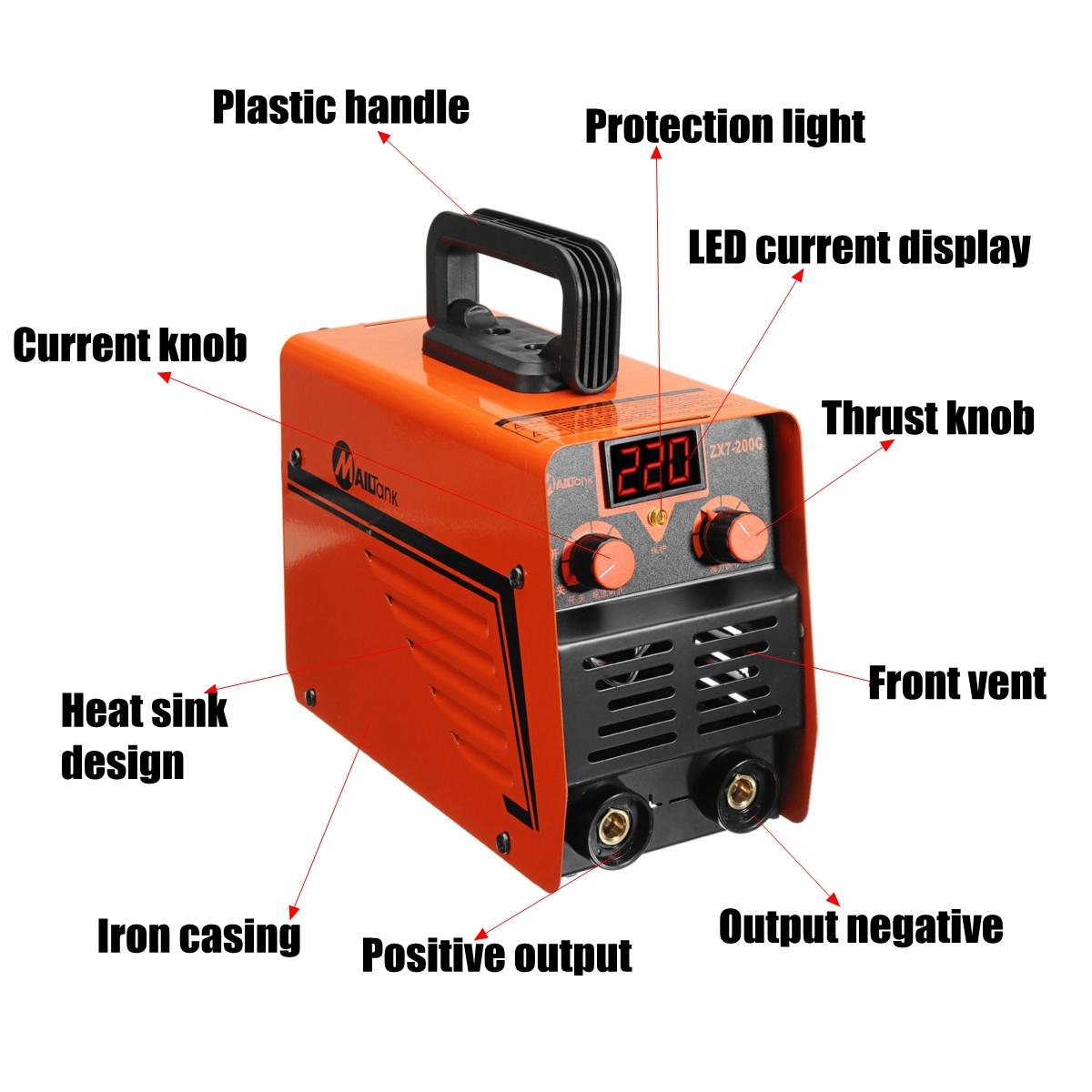 ZX7-200C Handheld IGBT Inverte - Inverter Welding Machine Igbt 300A recension och pris