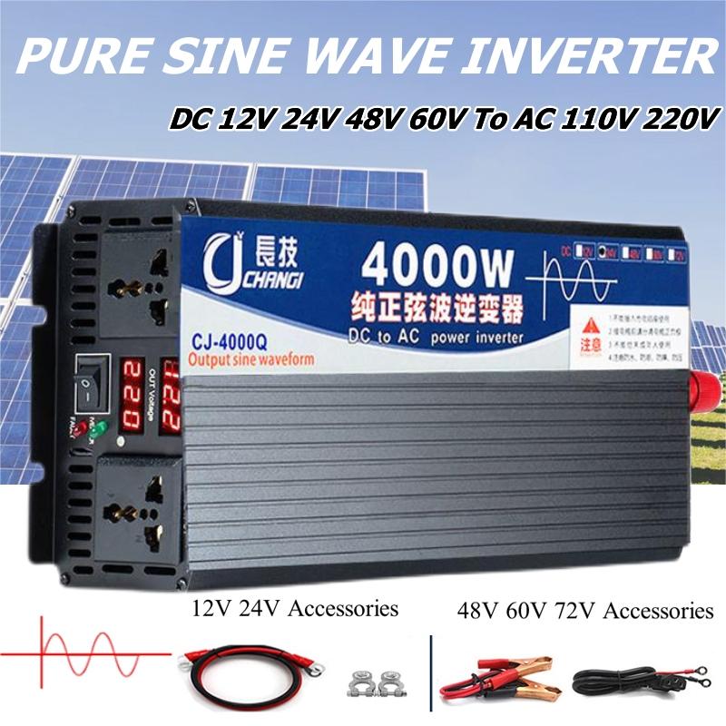 4000W/5000W/5500W/3000W Pure S - Inverter Pure Sine Wave 60Hz 120V 3000W recension och pris