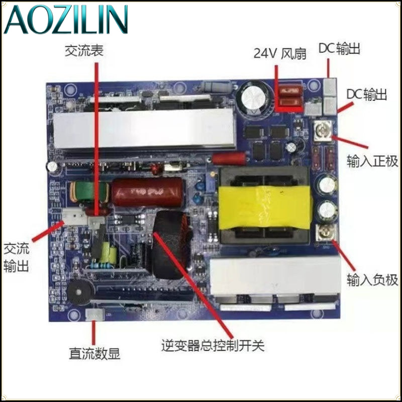AOZILIN Pure Sine Wave Inverte - Pure Sine Wave Inverter Board 24V 48V recension och pris