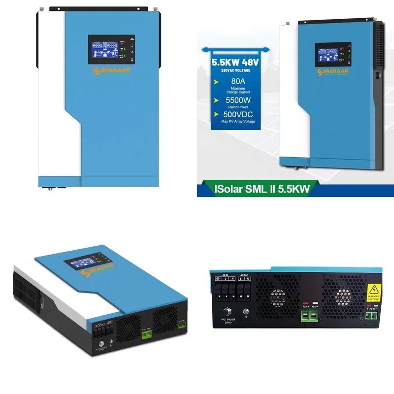 Solar Controller 3.5KW 5.5KW H - Hybrid Solar Inverter 5.5Kw Mppt 48V recension och pris