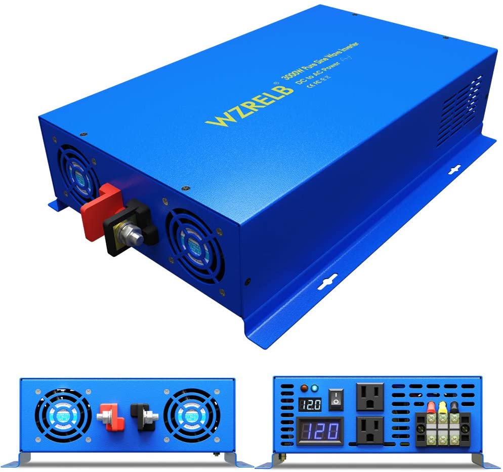 Pure Sine Wave Power Inverter  - Inverter Pure Sine Wave 60Hz 120V 3000W recension och pris